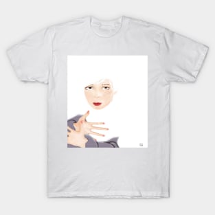 Light [Digital Portrait Illustration] T-Shirt